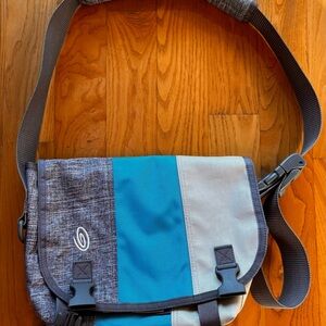 Timbuk2 Blue and Gray Satchel